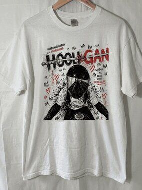 Hooligan Rider Music K-pop Arirang Street Style Gang Graphic Tee, Size XL